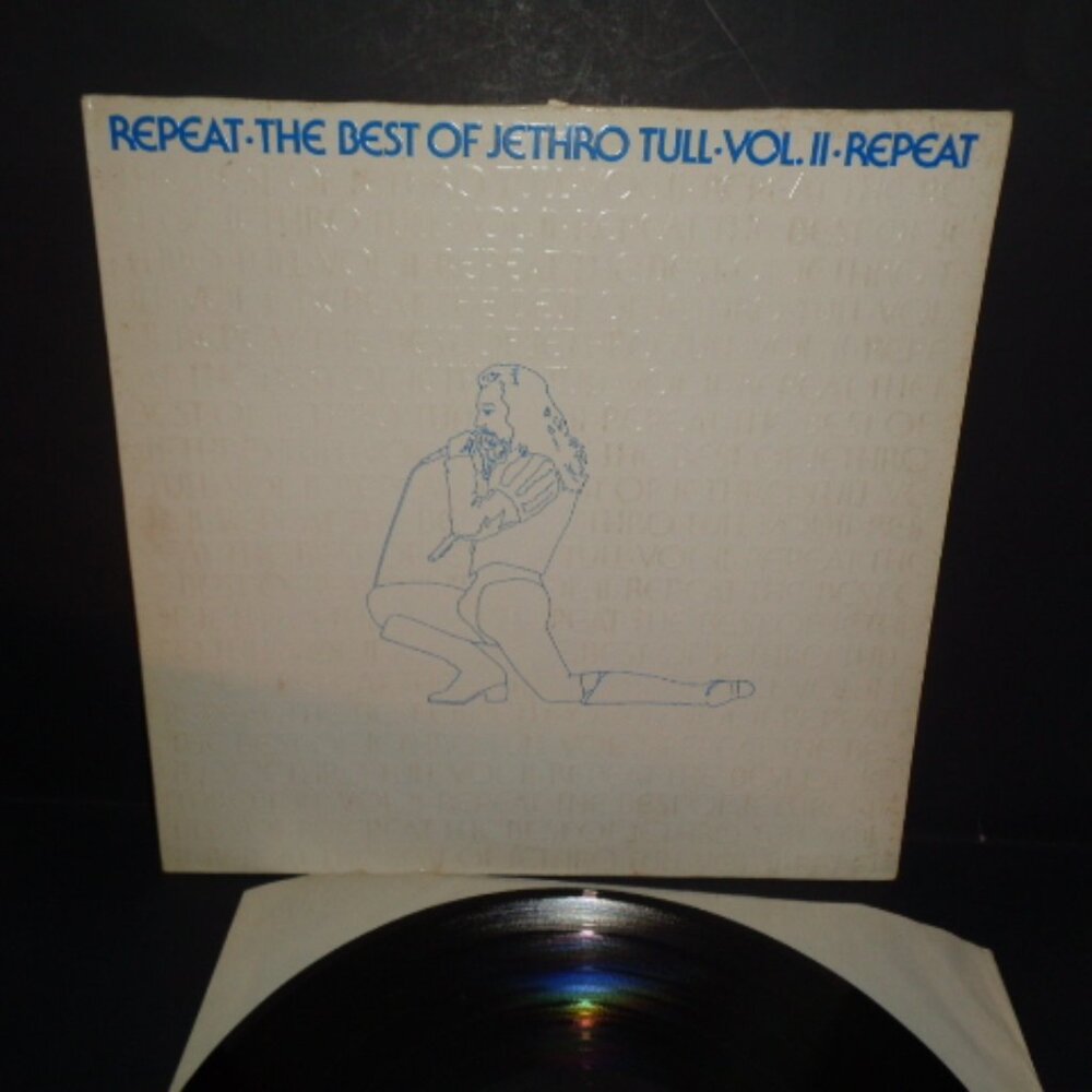 Jethro Tull, Repeat The Best Of, Vol II LP. Record Album German Import 1977